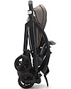 Bugaboo Bugaboo Bee 6 - Passeggino Telaio Nero + Rivestimento Mineral Tortora Passeggini Leggeri