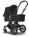 Bugaboo Bugaboo Cameleon 3 Plus - Passeggino con Seduta e Navicella - Telaio Nero + Rivestimento Nero - Il più versatile! Passeggini Trio e Duo