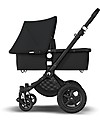 Bugaboo Bugaboo Cameleon 3 Plus - Passeggino con Seduta e Navicella - Telaio Nero + Rivestimento Nero - Il più versatile! Passeggini Trio e Duo