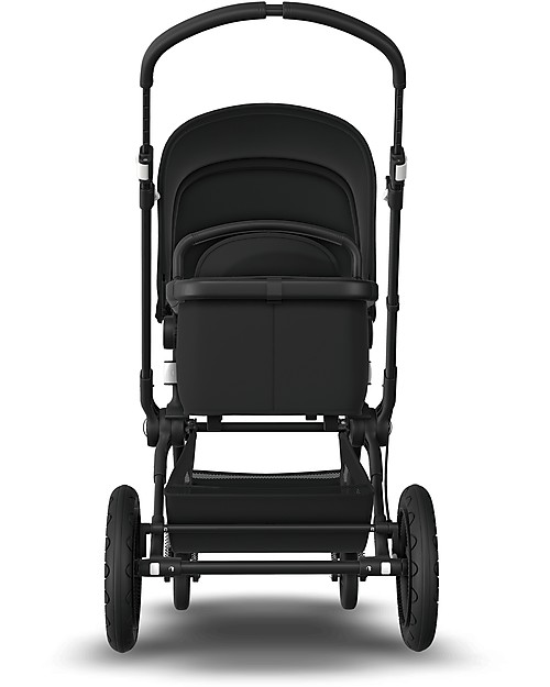 Bugaboo Bugaboo Cameleon 3 Plus - Passeggino con Seduta e Navicella - Telaio Nero + Rivestimento Nero - Il più versatile! Passeggini Trio e Duo
