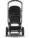 Bugaboo Bugaboo Cameleon 3 Plus - Passeggino con Seduta e Navicella - Telaio Nero + Rivestimento Nero - Il più versatile! Passeggini Trio e Duo