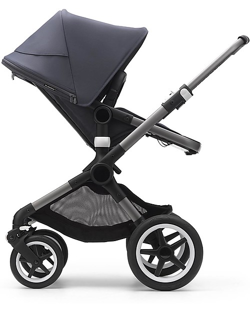 Bugaboo In Fox 3 Classic 2 1 Neonato Passeggino Argento