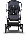 Bugaboo Bugaboo Completo Fox 3 - Carrozzina e Passeggino - Telaio Grafite + Rivestimento e Cappottina Stormy Blue Passeggini Trio e Duo
