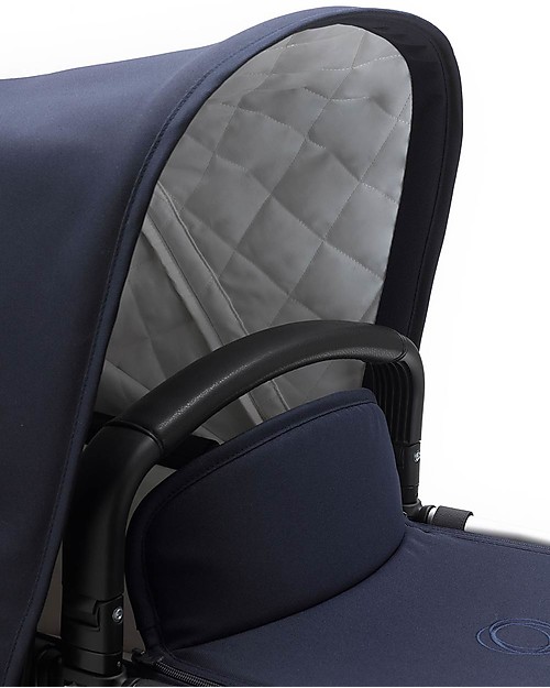 Bugaboo Bugaboo Donkey 3 Gemellare - Carrozzina e Passeggino - Blu Scuro - CLASSIC COLLECTION - Si converte in mono in soli 3 click! Passeggini Gemellari