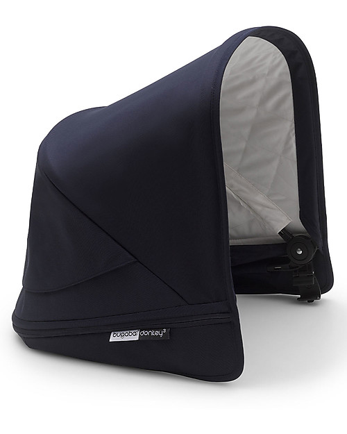 Bugaboo Bugaboo Donkey 3 Gemellare - Carrozzina e Passeggino - Blu Scuro - CLASSIC COLLECTION - Si converte in mono in soli 3 click! Passeggini Gemellari