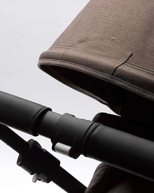 Bugaboo Bugaboo Donkey 3 Gemellare - Carrozzina e Passeggino - Nero/Tortora - Si converte in mono in soli 3 click! Passeggini Gemellari