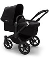 Bugaboo Bugaboo Donkey 3 Mono - Telaio Nero+ Rivestimento Nero+Cappottina Nero - Si converte in doppio in soli 3 click! Passeggini Gemellari
