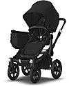 Bugaboo Bugaboo Donkey 3 Mono - Telaio Nero+ Rivestimento Nero+Cappottina Nero - Si converte in doppio in soli 3 click! Passeggini Gemellari