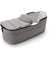 Bugaboo Bugaboo Fox 2 - Carrozzina e Passeggino Multiterreno 2in1 - Telaio Alluminio+Rivestimento Grigio Chiaro+Cappottina Grigio Chiaro Passeggini Classici