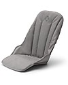 Bugaboo Bugaboo Fox 2 - Carrozzina e Passeggino Multiterreno 2in1 - Telaio Alluminio+Rivestimento Grigio Chiaro+Cappottina Grigio Chiaro Passeggini Classici