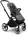 Bugaboo Bugaboo Lynx - Telaio Nero + Rivestimento Grigio Mélange - Passeggino + Navicella Passeggini Classici