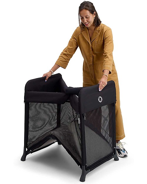 Bugaboo Bugaboo Stardust - Lettino da Viaggio - Nero - Si apre in 1 secondo! Lettini da Viaggio