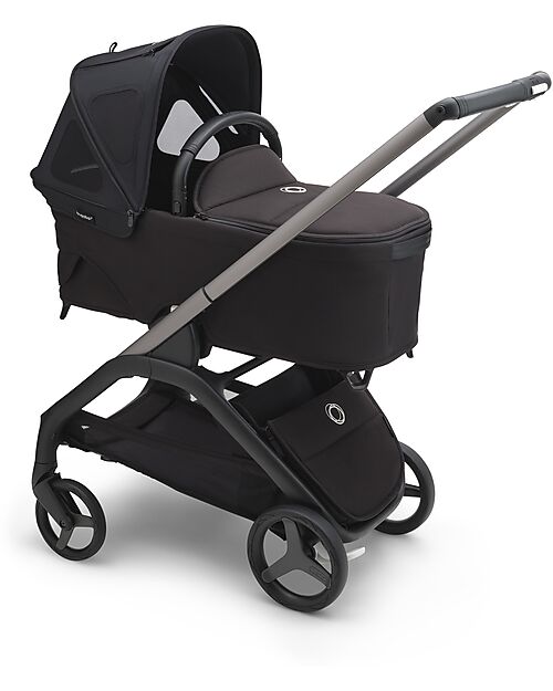 Bugaboo Cappottina Breezy per Bugaboo Dragonfly - Midnight Black - UPF50+ Cappottine e Rivestimenti