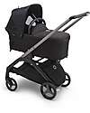 Bugaboo Cappottina Breezy per Bugaboo Dragonfly - Midnight Black - UPF50+ Cappottine e Rivestimenti