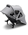 Bugaboo Cappottina Breezy per Passeggino Bugaboo Fox 2/Fox 3 e Cameleon 3 - Grigio Misty Grey - Protegge da zanzare e raggi solari Cappottine e Rivestimenti
