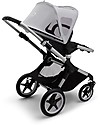 Bugaboo Cappottina Breezy per Passeggino Bugaboo Fox 2/Fox 3 e Cameleon 3 - Grigio Misty Grey - Protegge da zanzare e raggi solari Cappottine e Rivestimenti