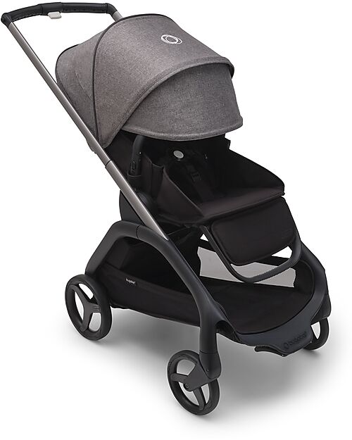 Bugaboo Cappottina Solare per Bugaboo Dragonfly - Grey Melange - UPF50+ Cappottine e Rivestimenti