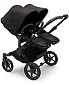 Bugaboo Kit di Conversione Duo Completo per Carrozzina Passeggino Donkey 5 Mono - Nero Passeggini Gemellari