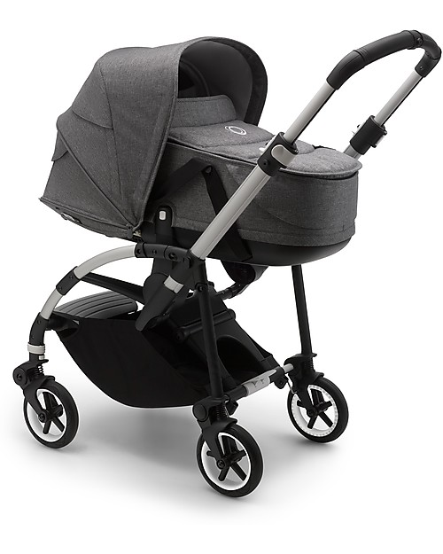 Bugaboo Navicella completa per Passeggino Bugaboo Bee 6 - Grigio Melange - Dalla nascita a 6 mesi Carrozzine e Navicelle