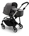 Bugaboo Navicella completa per Passeggino Bugaboo Bee 6 - Grigio Melange - Dalla nascita a 6 mesi Carrozzine e Navicelle