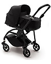 Bugaboo Navicella completa per Passeggino Bugaboo Bee 6 - Nero - Dalla nascita a 6 mesi Carrozzine e Navicelle