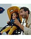 Bugaboo OUTLET - Bugaboo Bee 6 - Passeggino dalla Nascita ai 4 Anni - Telaio Nero+Rivestimento Giallo - Massima Manovrabilità in Città - Pezzo di Showroom Passeggini Leggeri