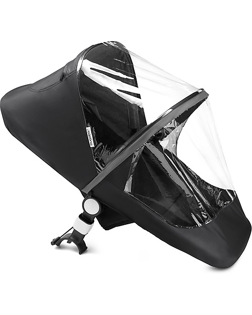 Bugaboo Parapioggia Hi-tech per Passeggino Bugaboo Fox o Cameleon - Nero - Senza PVC! Parapioggia
