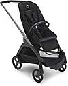 Bugaboo Passeggino Base  Bugaboo Dragonfly - Telaio e Seduta - Graphite Midnight Black - Ultracompatto dalla Nascita ai 15kg Passeggini Classici