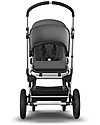 Bugaboo Passeggino Bugaboo Cameleon 3 Plus Con Seduta e Navicella - Telaio Alluminio + Rivestimento Grigio Melange - Il più versatile! Passeggini Classici
