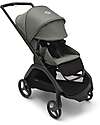 Bugaboo Passeggino Completo  Bugaboo Dragonfly - Telaio Seduta e Cappottina - Black Forest Green - Ultracompatto dalla Nascita ai 15kg Passeggini Classici