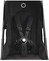Bugaboo Passeggino Completo  Bugaboo Dragonfly - Telaio Seduta e Cappottina - Black Midnight Black - Ultracompatto dalla Nascita ai 15kg Passeggini Classici