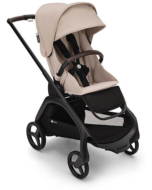 Bugaboo Passeggino Completo  Bugaboo Dragonfly - Telaio Seduta e Cappottina - Desert Taupe - Ultracompatto dalla Nascita ai 15kg Passeggini Classici