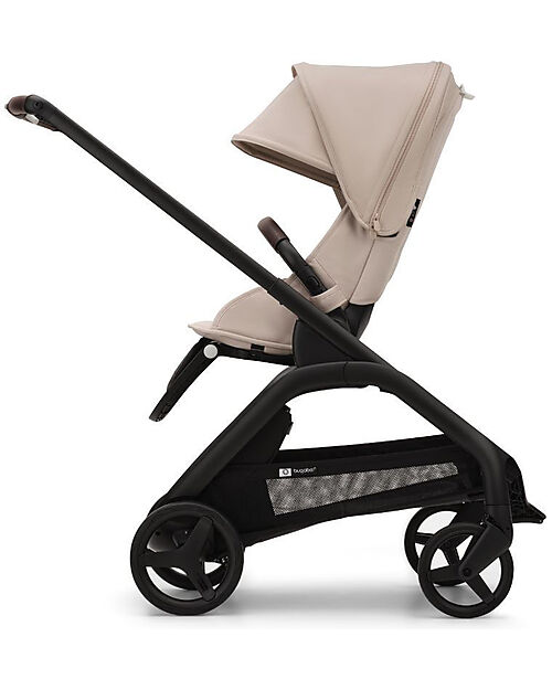 Bugaboo Passeggino Completo  Bugaboo Dragonfly - Telaio Seduta e Cappottina - Desert Taupe - Ultracompatto dalla Nascita ai 15kg Passeggini Classici