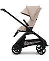 Bugaboo Passeggino Completo  Bugaboo Dragonfly - Telaio Seduta e Cappottina - Desert Taupe - Ultracompatto dalla Nascita ai 15kg Passeggini Classici