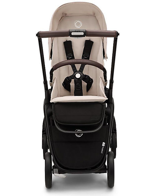 Bugaboo Passeggino Completo  Bugaboo Dragonfly - Telaio Seduta e Cappottina - Desert Taupe - Ultracompatto dalla Nascita ai 15kg Passeggini Classici
