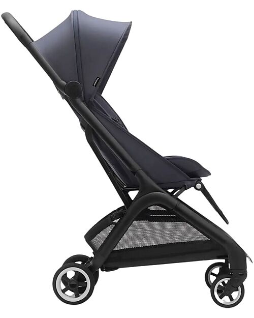 Bugaboo Passeggino Leggero Bugaboo Butterfly - Nero/Blu - Portabevande in Omaggio Passeggini Leggeri