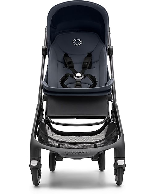 Bugaboo Passeggino Leggero Bugaboo Butterfly - Nero/Blu - Ultracompatto Si Chiude in 1 Secondo Passeggini Leggeri