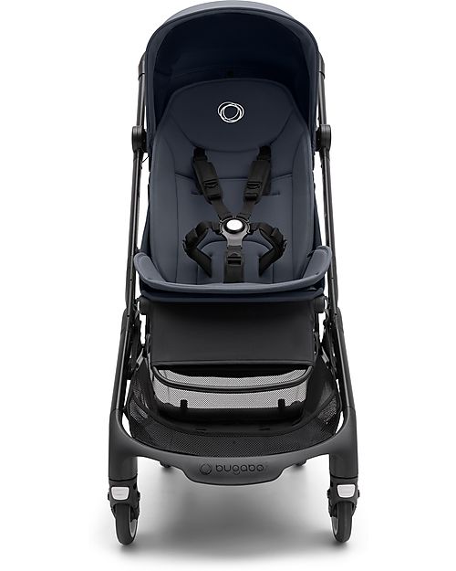 Bugaboo Passeggino Leggero Bugaboo Butterfly - Nero/Blu - Ultracompatto Si Chiude in 1 Secondo Passeggini Leggeri
