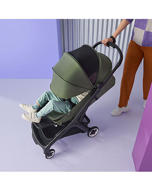 Bugaboo Passeggino Leggero Bugaboo Butterfly - Nero/Blu - Ultracompatto Si Chiude in 1 Secondo Passeggini Leggeri