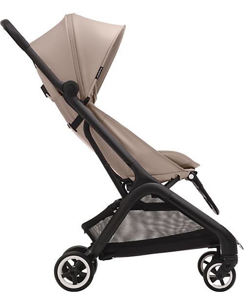 Bugaboo Passeggino Leggero Bugaboo Butterfly - Nero/Desert Taupe - Ultracompatto Si Chiude in 1 Secondo Passeggini Leggeri