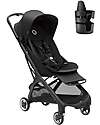 Bugaboo Passeggino Leggero Bugaboo Butterfly - Nero - Portabevande in Omaggio Passeggini Leggeri