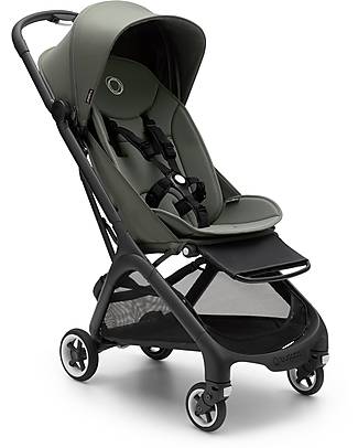 Bugaboo Passeggino Leggero Bugaboo Butterfly - Nero/Verde - Fino a 22 Kg - Ultracompatto Si Chiude in 1 Secondo Passeggini Leggeri