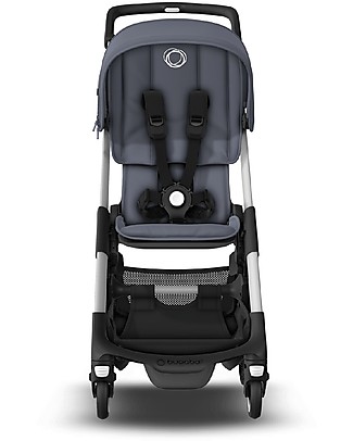 Bugaboo Passeggino Ultra-compatto Bugaboo Ant - Telaio Alluminio + Rivestimento Blu Acciaio Passeggini Leggeri