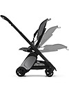 Bugaboo Passeggino Ultra-compatto Bugaboo Ant - Telaio Nero + Rivestimento Grigio Melange/Rosa Passeggini Classici