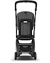 Bugaboo Passeggino Ultra-compatto Bugaboo Ant - Telaio Nero + Rivestimento Grigio Melange/Rosa Passeggini Classici