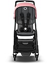 Bugaboo Passeggino Ultra-compatto Bugaboo Ant - Telaio Nero + Rivestimento Grigio Melange/Rosa Passeggini Classici
