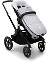 Bugaboo Sacco a Pelo Invernale Hi-Tech Universale per Passeggino Bugaboo - Misty Grey - con Piumino Extra Interno! Sacchi Passeggino