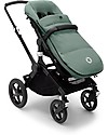 Bugaboo Sacco a Pelo Invernale Hi-Tech Universale per Passeggino Bugaboo - Pine Green - con Piumino Extra Interno! Sacchi Passeggino