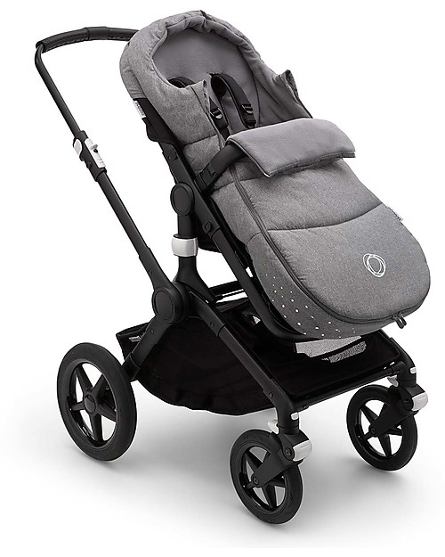 Bugaboo Sacco a Pelo per Passeggino - Grigio Mélange Sacchi Passeggino