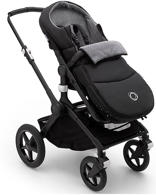 Bugaboo Sacco a Pelo per Passeggino - Midnight Black Sacchi Passeggino